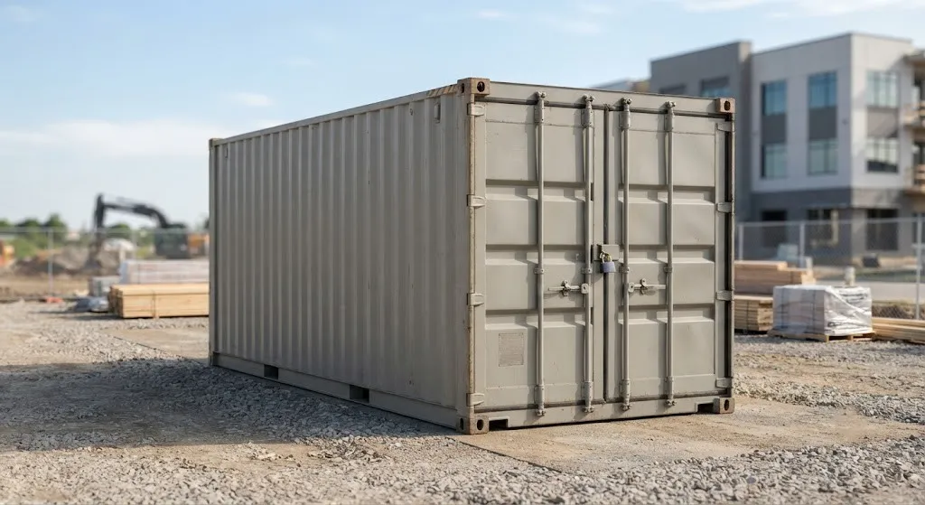 20ft storage container from our Visalia fleet
