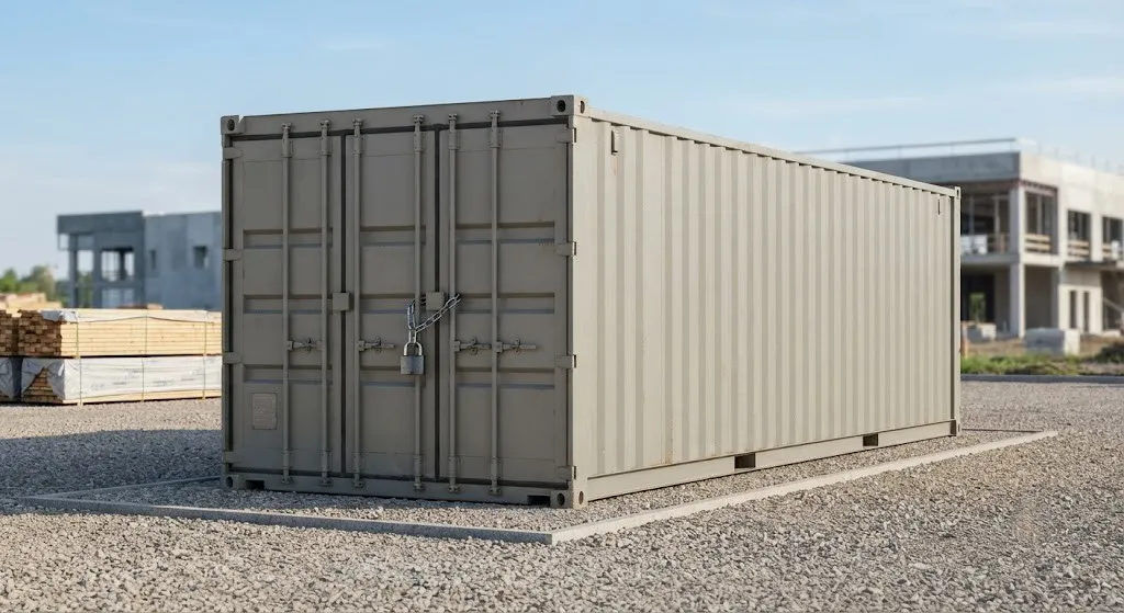 40ft storage container from our Visalia fleet